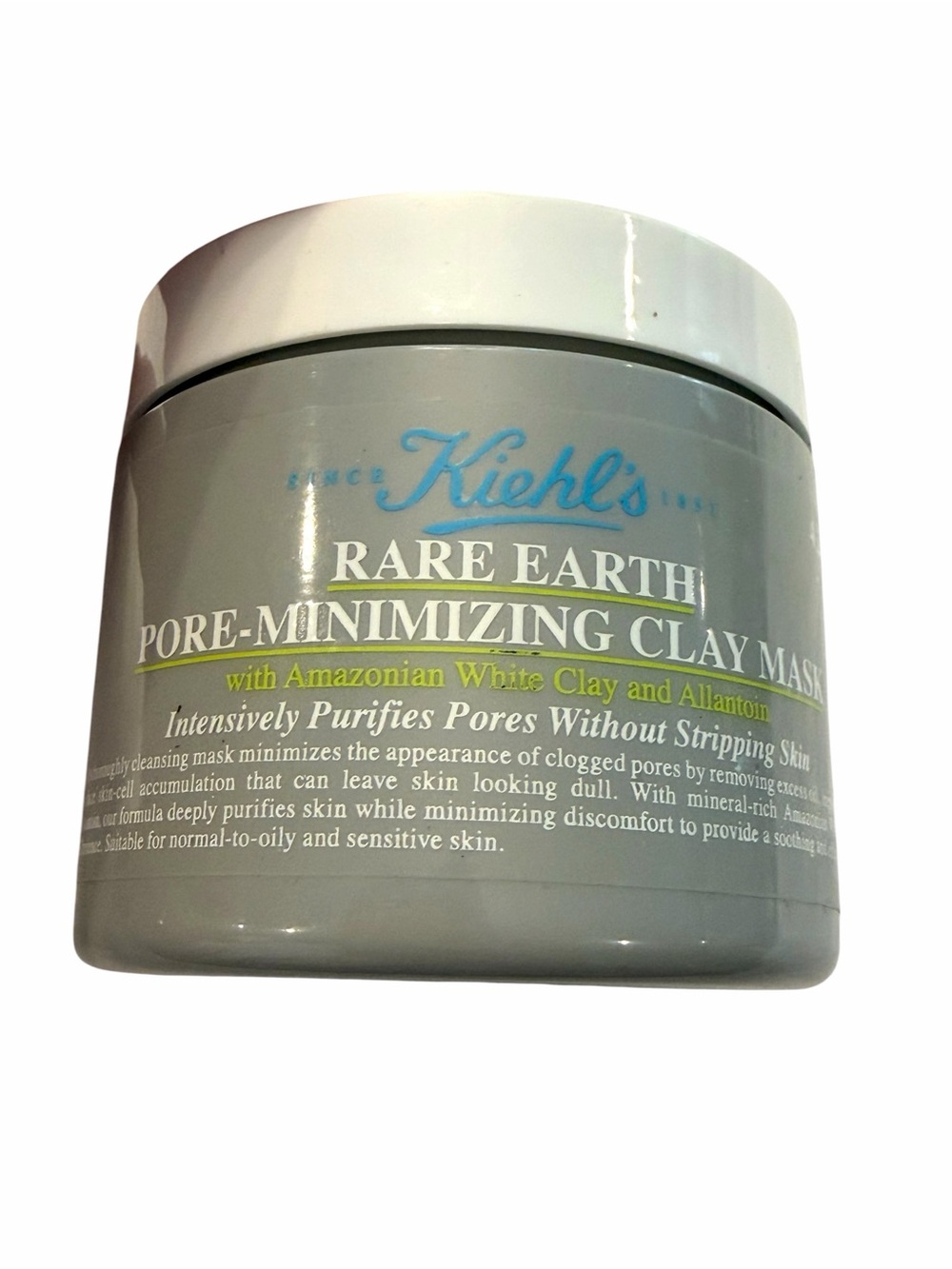 Kiehl's Rare Earth Pore Minimizing Clay Mask Face Deep Purifying White Clay NEW